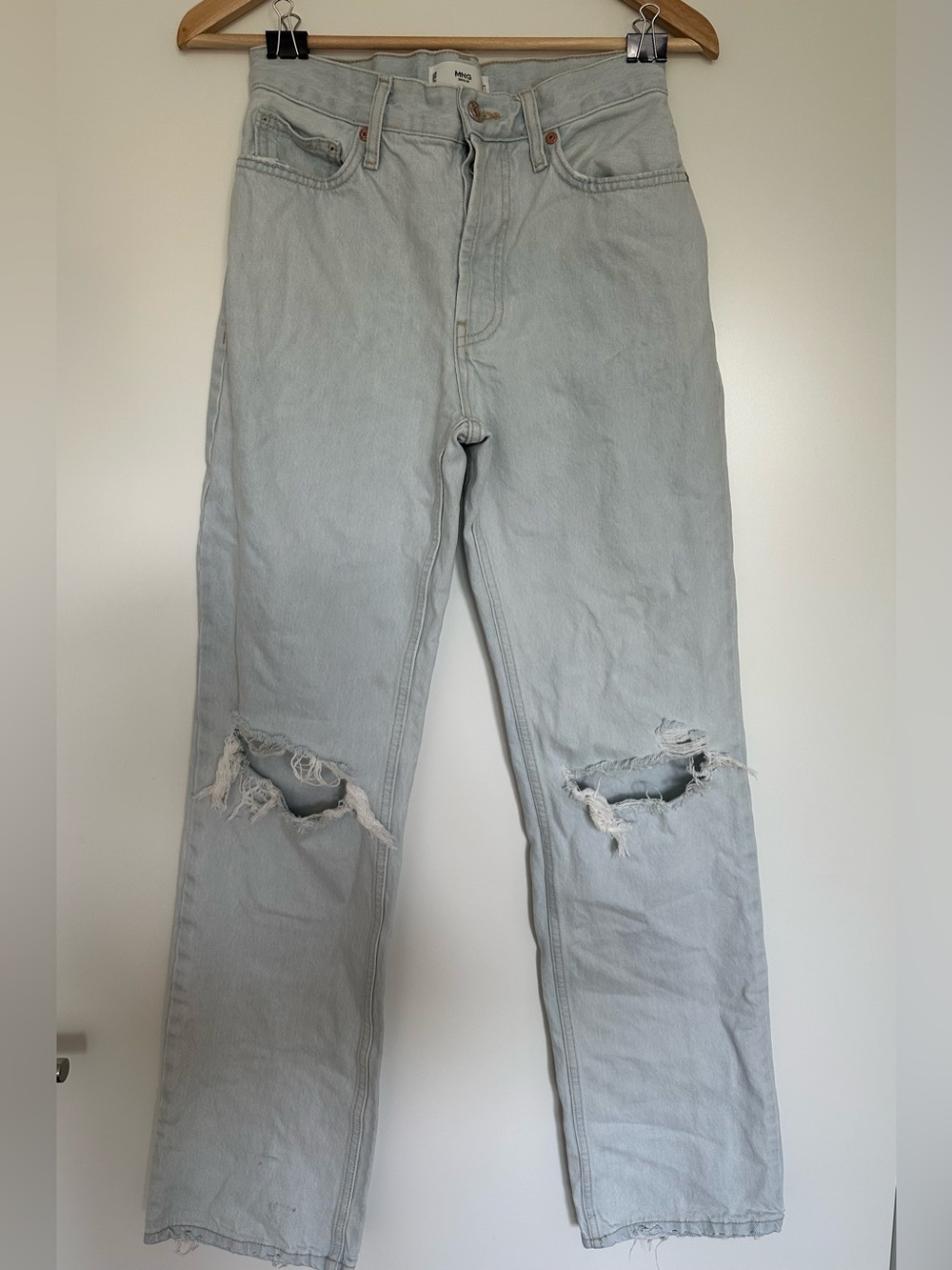 Women's Mango Distressed Jeans